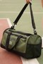 Ulivora Khaki Shoe Compartment Unisex Medium Size Sports Fitness and Travel Bag