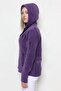 Women's Hooded Fleece Cardigan - 5