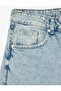 Regular Waist Cotton Vintage Straight Fit Jean Trousers - 7