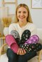 Modafrato Dish 5 Pack Closed Women's Slippers Home Slippers