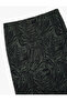 Tulle Midi Zebra Printed Pencil Skirt - 5