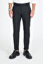 Men's Black Quality Stretchy Lycra Ankle Length Relaxed Fit Slim Fit Fabric Pants - 2