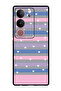 Protective Case Anti Scratch Shock Proof Bumper Cover For Vivo V29 - V29 Pro Small Hearts and Lines