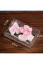 Adalie Pink Bow Number 3 Candle - 2