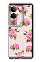 Protective Case For Vivo V29 - V29 Pro H& Painting Pink Flower