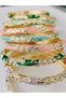 Stone Enamel Handcuffs 1 Piece (Random Shipping) - 2