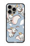 Protective Case Anti Scratch Shock Proof Bumper Cover For iPhone 15 Pro Max Baby Elephant Flying