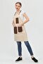 Cafe, Barista, Hairdresser, Kitchen, Chef, Chef, Painter and Florist Aprons Stain-Proof Apron - 4