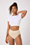 3-Pack Seamless Women's High Waist Flexible Bato Slip Panties - 2