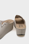 Kailey 6145 Women's Wedge Heeled V Buckle Slippers - 3