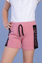 Girl's Creativ Embroidered Shorts with Garnish on Both Sides - 3
