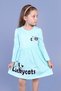 Girl's Luckycats Printed Dress - 3