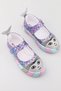 Unicorn Patterned Fish Figured Girls' Shoes |   Purple Colored Ballerinas |   26-30 Flat Heel Special Ballerinas - 2