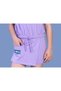 Girl's Skirted Shorts - Printed and Pocket Detail - 2