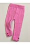 Lilac Color High Waist Button Detailed Unisex Knitwear Ribbed Stretchy Tights - Ages 3 Months to 6 Years - 3