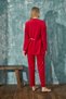 Women's Pajama Set Soft French Velvet Lace Dressing Gown 3-Piece Set - 6