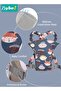 Baby Adjustable Wraps Carrier, Ergonomic Front Facing/Back Carriers for Newborn Newborn to Toddler 0 - 6