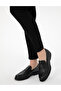 Black Leather Casual Shoes 50300059-Vr046 - 6