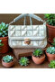 Canvas Model Knitted Handbag
