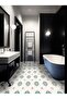 Code151 Water Resistant Kitchen Bathroom Floor Marble Furniture Tile Adhesive Foil Covering - 5