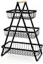3-Layer storage rack, Fruit Storage rack, Vegetable Rack, Bread Display Stand for Kitchen, Fruit Bow - 2