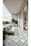 K-38 Self Adhesive Foil Tile Waterproof Kitchen Bathroom Floor Covering 30X30 cm (4 Pcs) - 4