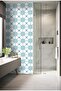 مقاوم للماء 100 × 100 سم أرضية المطبخ والحمام بلاط رخامي لاصق (مغلف) Code157 - 2