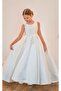 Girl's Bow Detailed Design Dress - 2