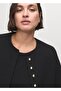 Buttoned Cropped Jacket - 8