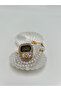 Oyster Boxed Stone White Zikirmatik and Prayer Beads Set Gift Mevlüt Quran Umrah and Hajj Gift
