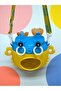 Yellow Color Frog Shaped Fun Children's Water Bottle – 600 ml - 2