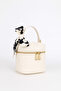 Women's Cream Box Cross Strap Hand and Shoulder Bag Reborn - 6