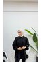 Women's Ruffled Skirt Hijab Tunic Pants Set-Brc1316 - 6