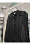 Selinada Satin Tunic with Bead Detail 3158 - Black - 38 - 2