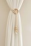 2 Pieces Bohemian Style Curtain Tie – Backdrop Curtain Compatible Handmade Decorative Curtain Tie Ornament - 4