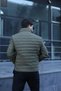 Men's Quilted Puffer Lined Jacket - 6