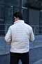 Men's Quilted Puffer Lined Jacket - 6