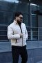 Men's Quilted Puffer Lined Jacket - 3