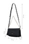 Black Women's Messenger Bag Us25687 - 7