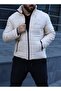 Men's Quilted Puffer Lined Jacket - 5