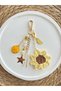 Manifest Esin Bag Charm Sunflower Star Pearl Lemon Car Ornament Keychain Wallet - 2