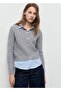 Mixed Knitted Cardigan