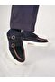 Alves Men's Genuine Leather Handmade Navy Blue Casual Shoes - 4
