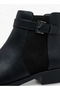 Panelled Ankle Boots with Zip Closure - 4