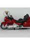 Honda Gold Wing 1:12 Diecast Motorcycle Model – Licensed Metal Model & Collection (Red) - 6