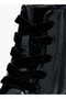 Printed Ankle Boots with Zip Closure and Pull Tabs - 6