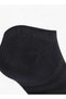 Logo Print No Show Sports Socks - Set of 3 - 4