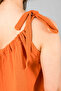 Muslin One-Shoulder Blouse - 2