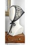 Betty Bands Black Lace Detailed Triangle Tie Vintage Bandana – Betty Bands - 6