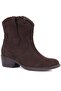 - Brown Nubuck Women's Boots 105-2598-Venus - 2